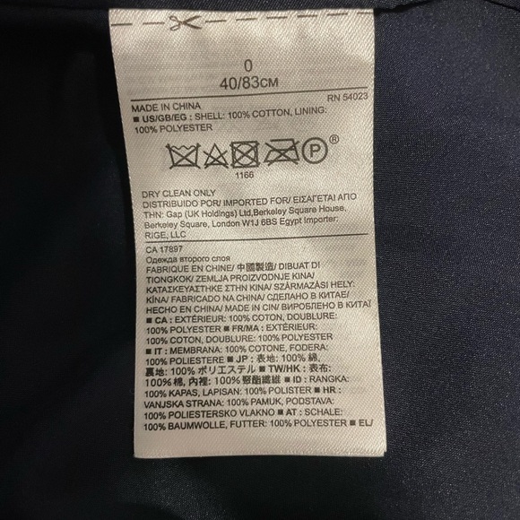 Banana Republic Geometric A-Line Skirt, size 0 - Picture 6 of 6